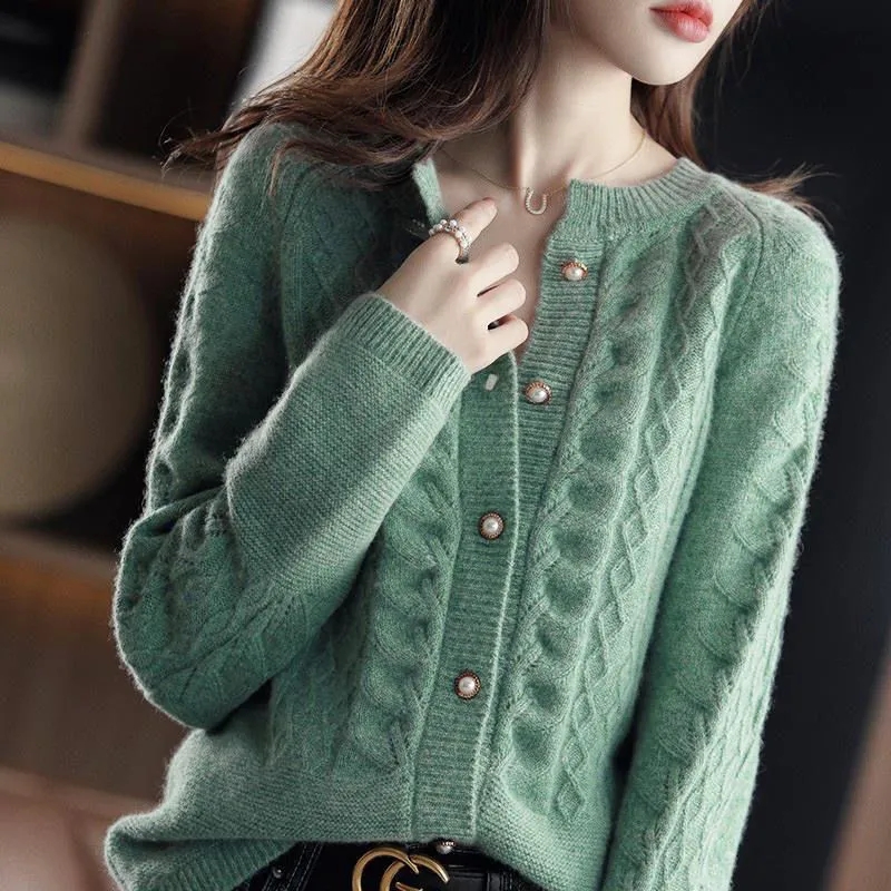 Wool Coat Peacoat - Vintage Örme Hırka Ceket kadın 2026