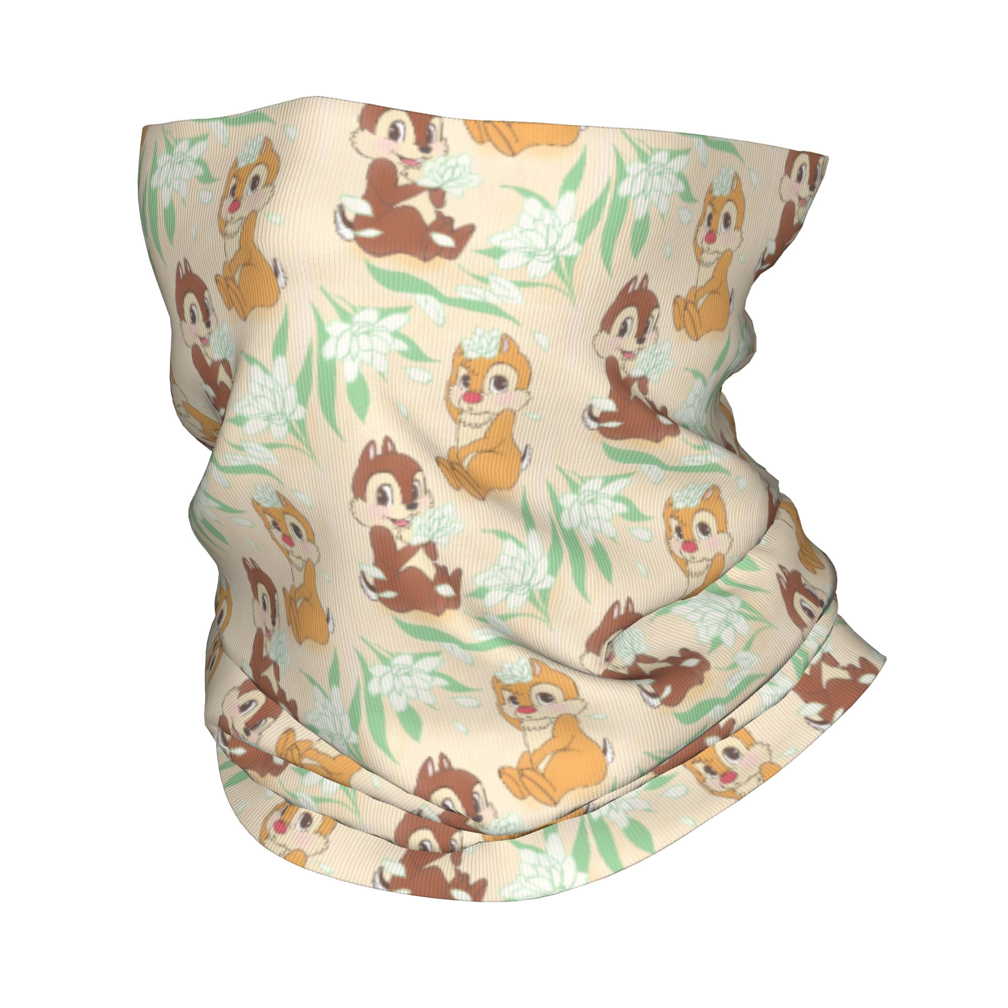 Neck Gaiter Fleece - Özel Sevimli C-Chip Ve D-Dale Bandana