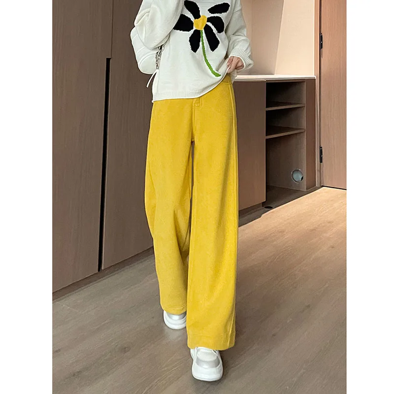 Kadın Çok Yönlü Geniş Paça Pan - Corduroy Pant Warm incelemesi ve fiyatı