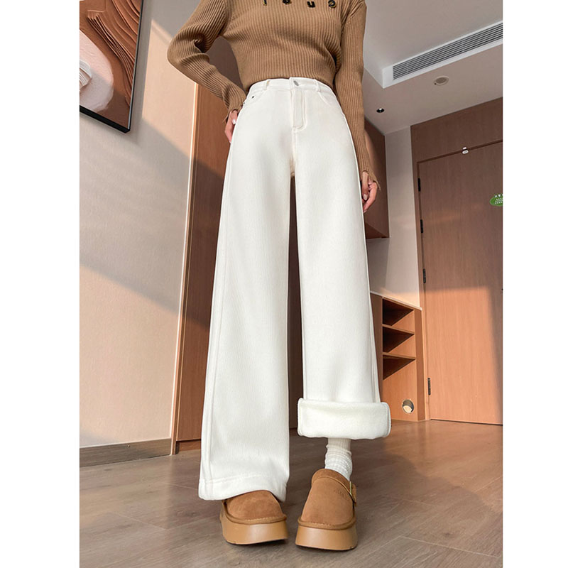 Kadın Çok Yönlü Geniş Paça Pan - Corduroy Pant Warm incelemesi ve fiyatı