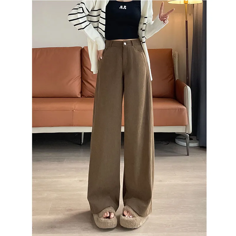 Kadın Çok Yönlü Geniş Paça Pan - Corduroy Pant Warm incelemesi ve fiyatı